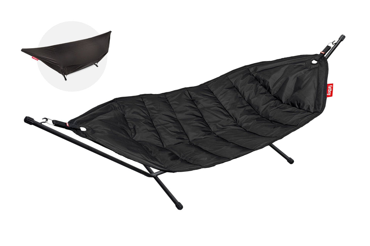 Fatboy Headdemock Hamac Outdoor avec structure Black Polyester