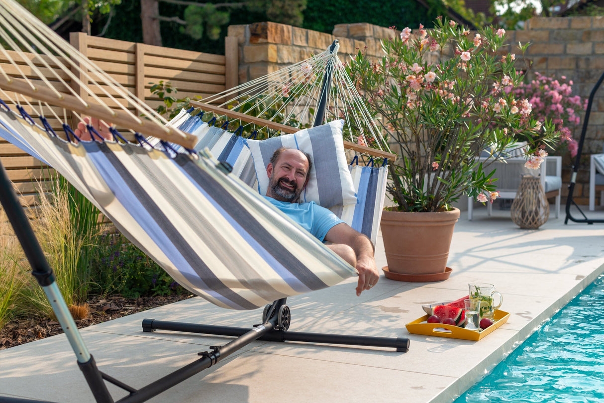 La Siesta Hamac à Barres Alisio Double 210cm