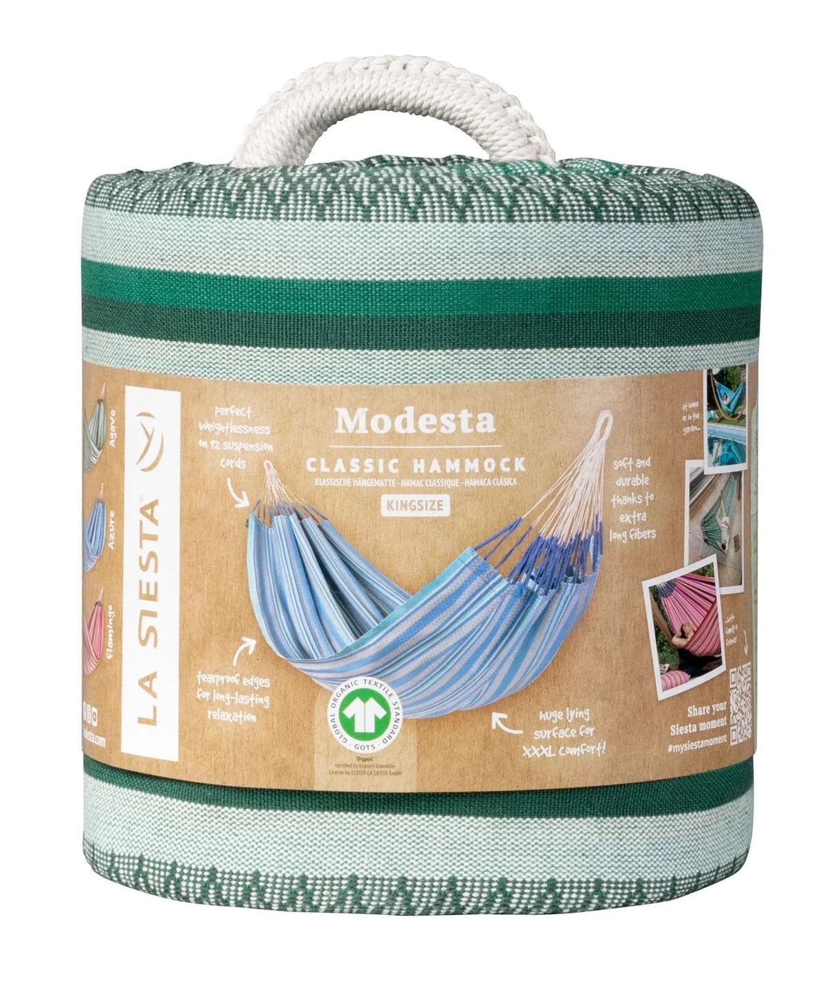 La Siesta Hamac Classique Modesta Kingsize 260cm