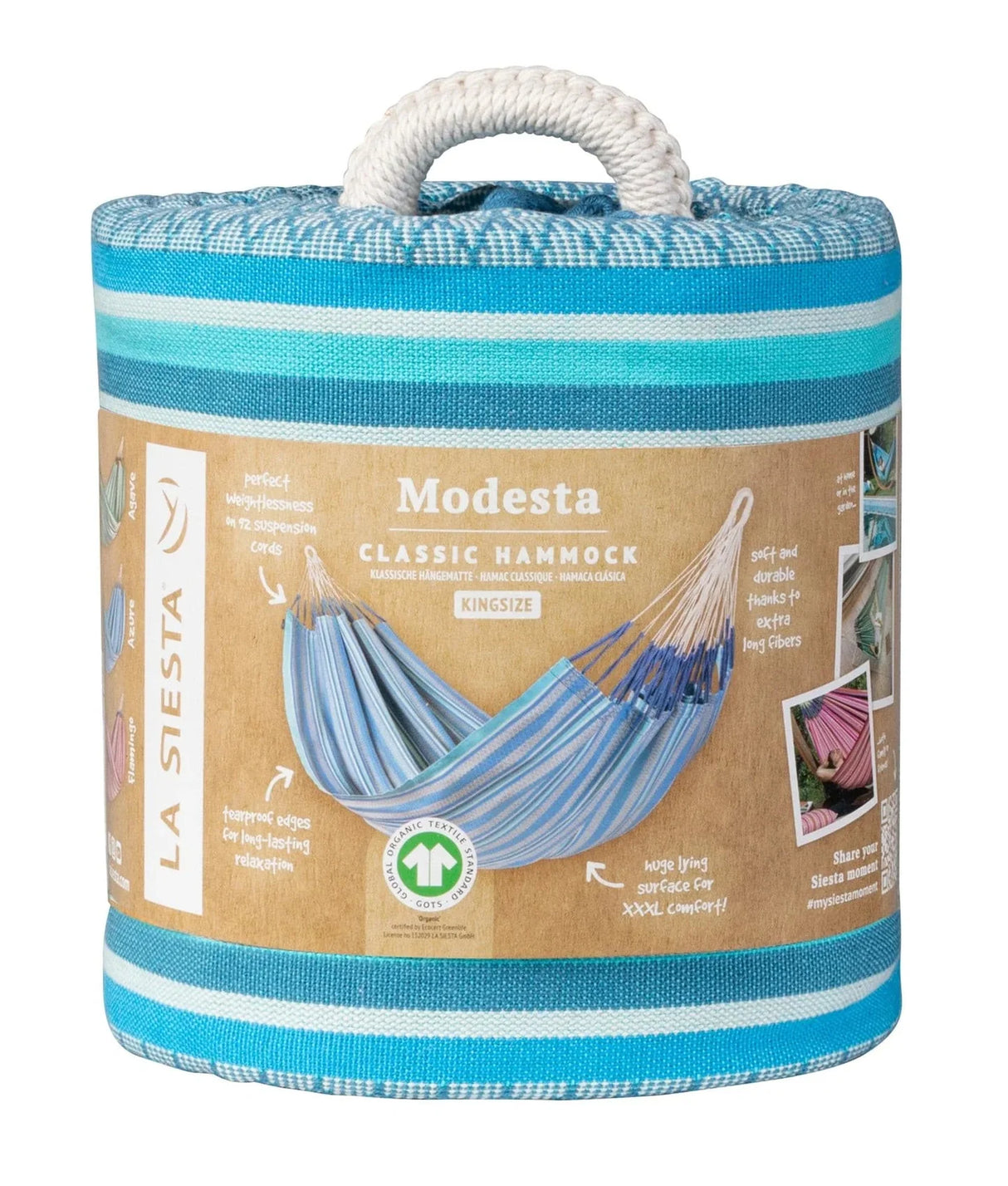 La Siesta Hamac Classique Modesta Kingsize 260cm