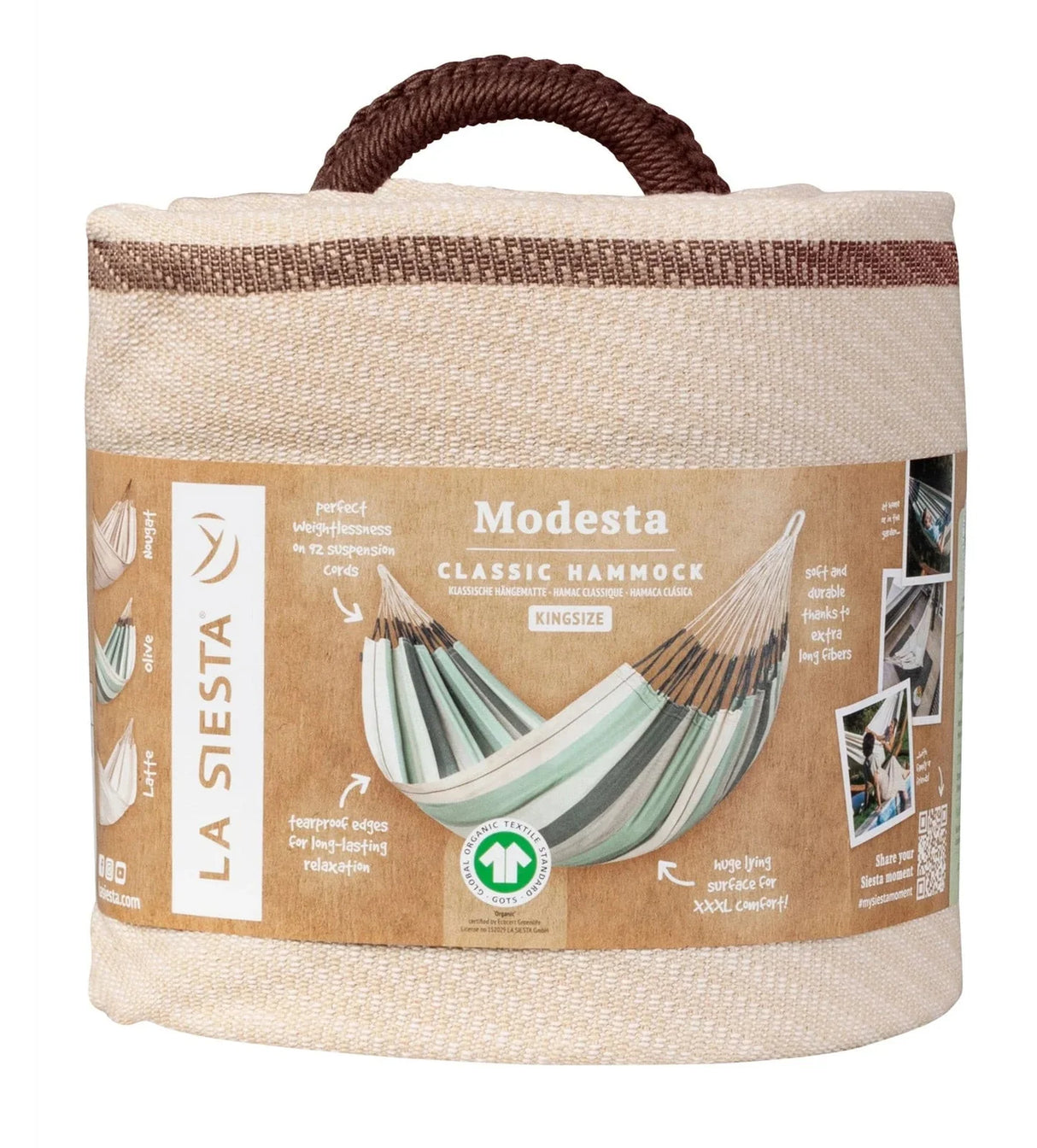 La Siesta Hamac Classique Modesta Kingsize 260cm