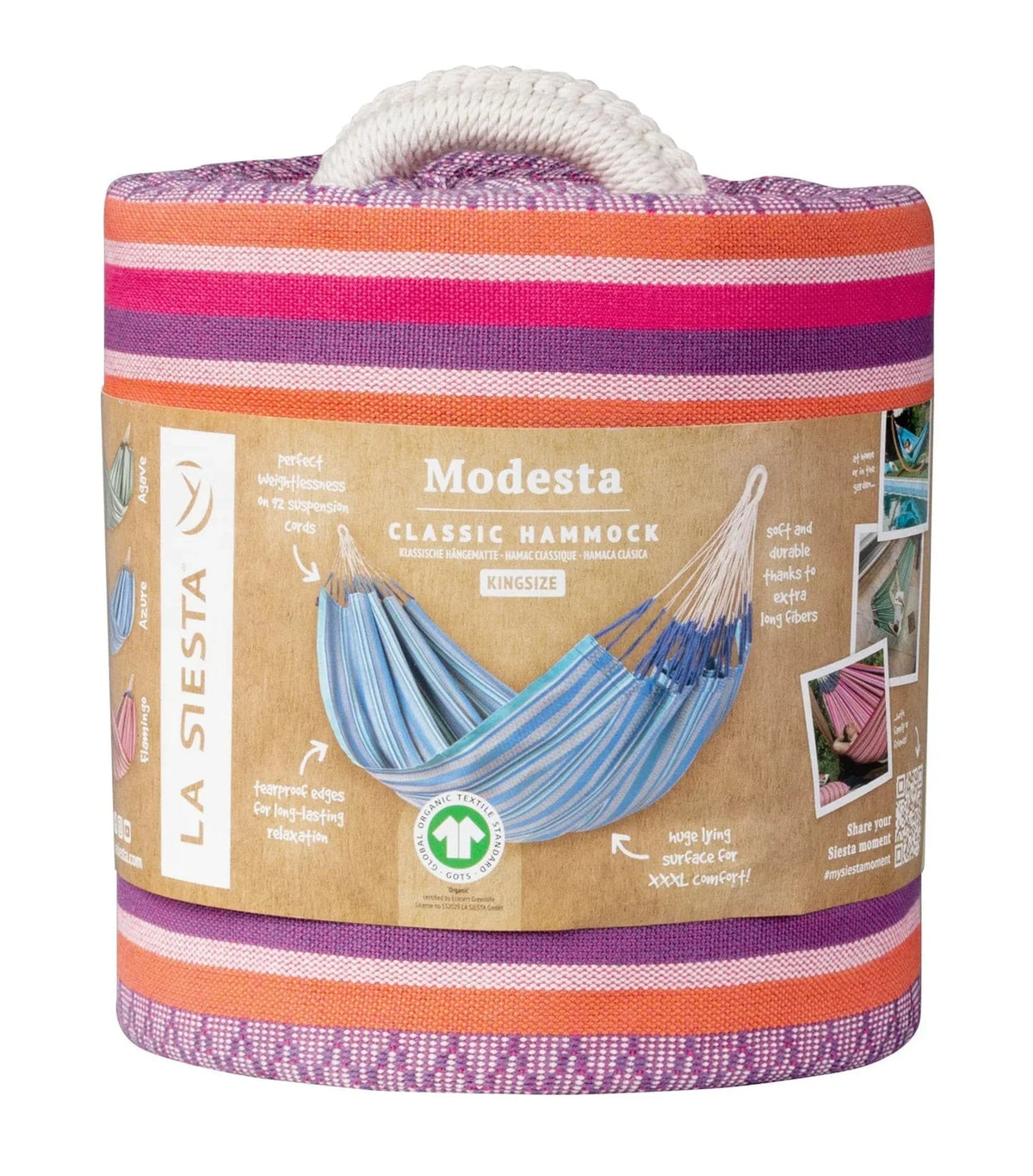 La Siesta Hamac Classique Modesta Kingsize 260cm