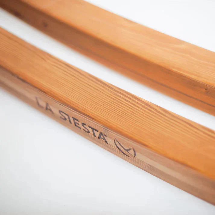 La Siesta Maera Support en bois eucalyptus pour hamacs doubles