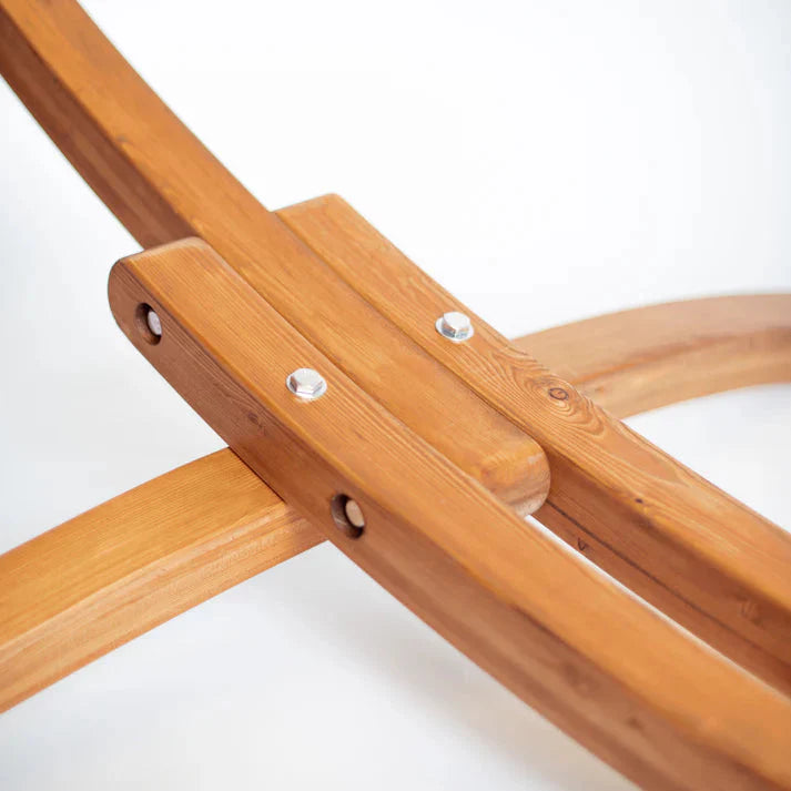 La Siesta Maera Support en bois eucalyptus pour hamacs simples