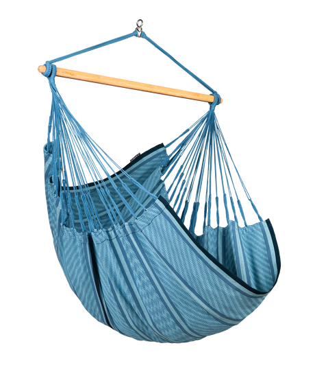 La Siesta Chaise Hamac Habana Confort 115cm Blue Zebra