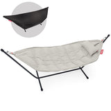 Fatboy Headdemock Superb Deluxe Hamac Outdoor avec structure et têtière Mist Olefin Black 