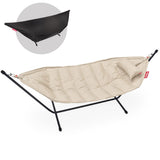 Fatboy Headdemock Superb Deluxe Hamac Outdoor avec structure et têtière Sahara Olefin Black 