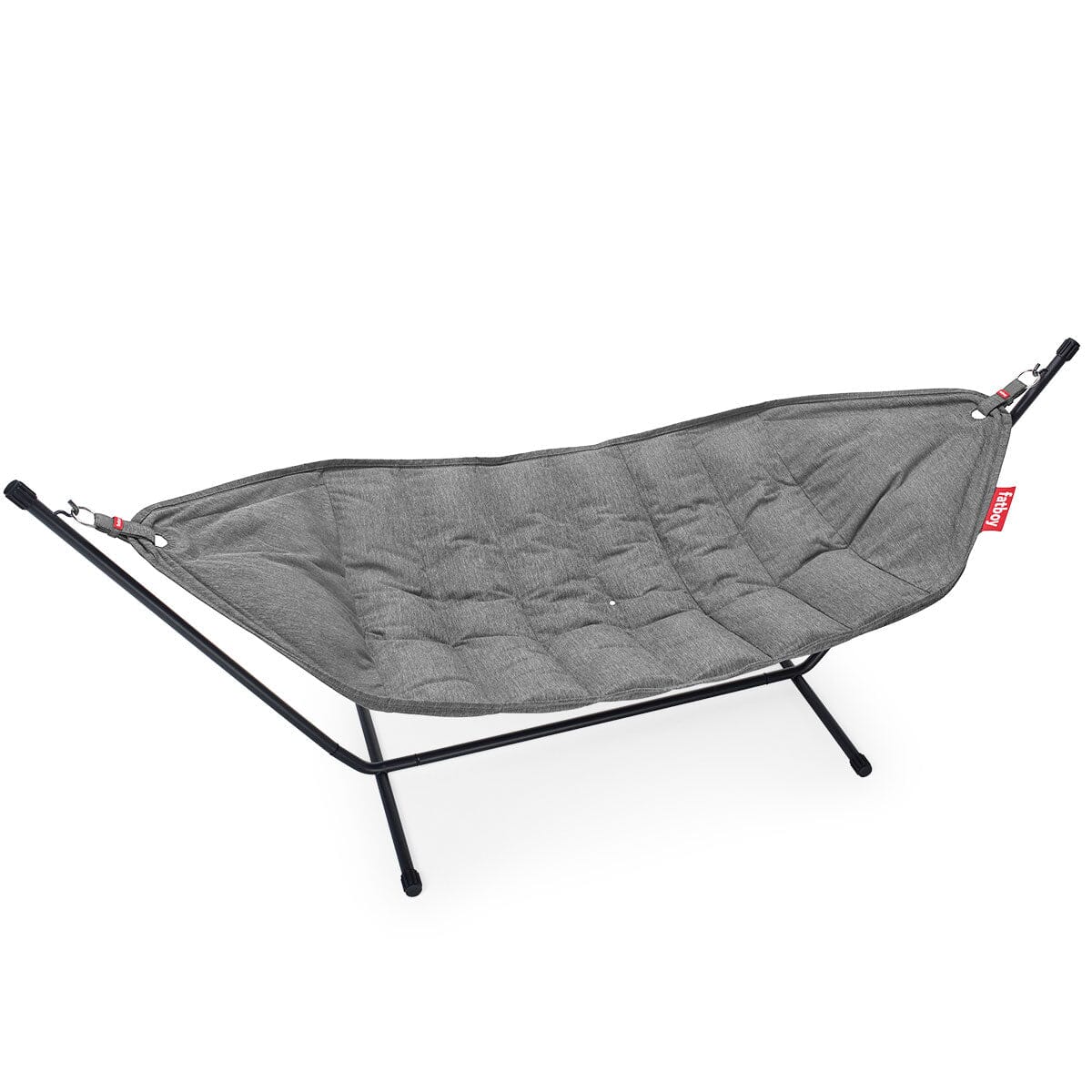 Fatboy Headdemock Superb Hamac Outdoor avec structure noire Rock grey - Olefin 