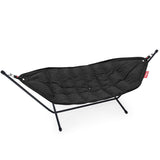 Fatboy Headdemock Superb Hamac Outdoor avec structure noire Thunder grey - Olefin 