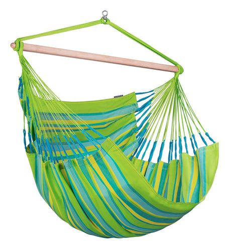 La Siesta Chaise Hamac Domingo Kingsize 130cm Lime 